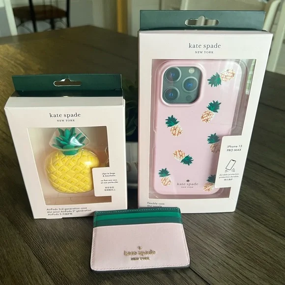 🍍Kate Spade Pineapple Set🍍 - Picture 3 of 15